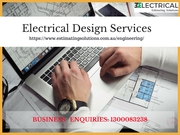 Electrical design services | Engineering services | Call Now 130008323