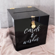 Acrylic Wedding Wishing Well Box | Fox and Hart