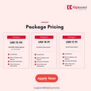 Klipboard All Packages Include All the Sales Marketing crm Features
