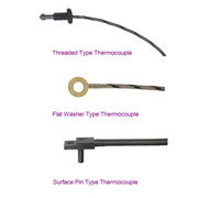 Threaded,  Flat Washer,  Surface Pin Type Thermocouple | Hales Australia