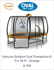Kahuna Mini 4.5 ft Trampoline | Mini Trampoline Australia | Kahuna