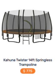 Springfree Trampoline Australia | Springless Trampoline | Kahuna